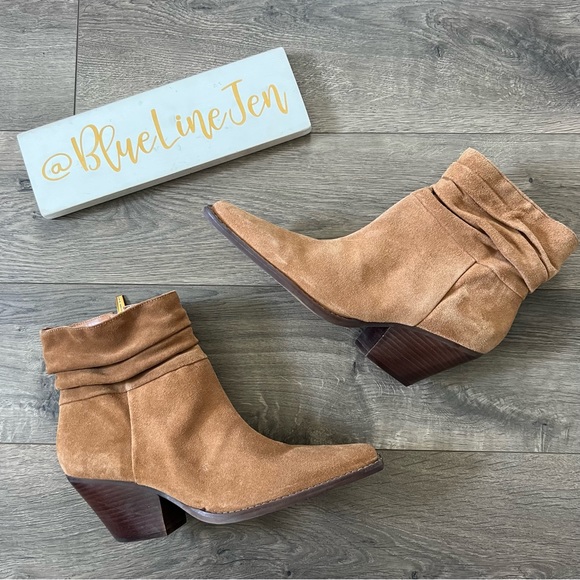 Vince Camuto Nerlinji Suede Slouch Booties NWOT - Picture 1 of 8